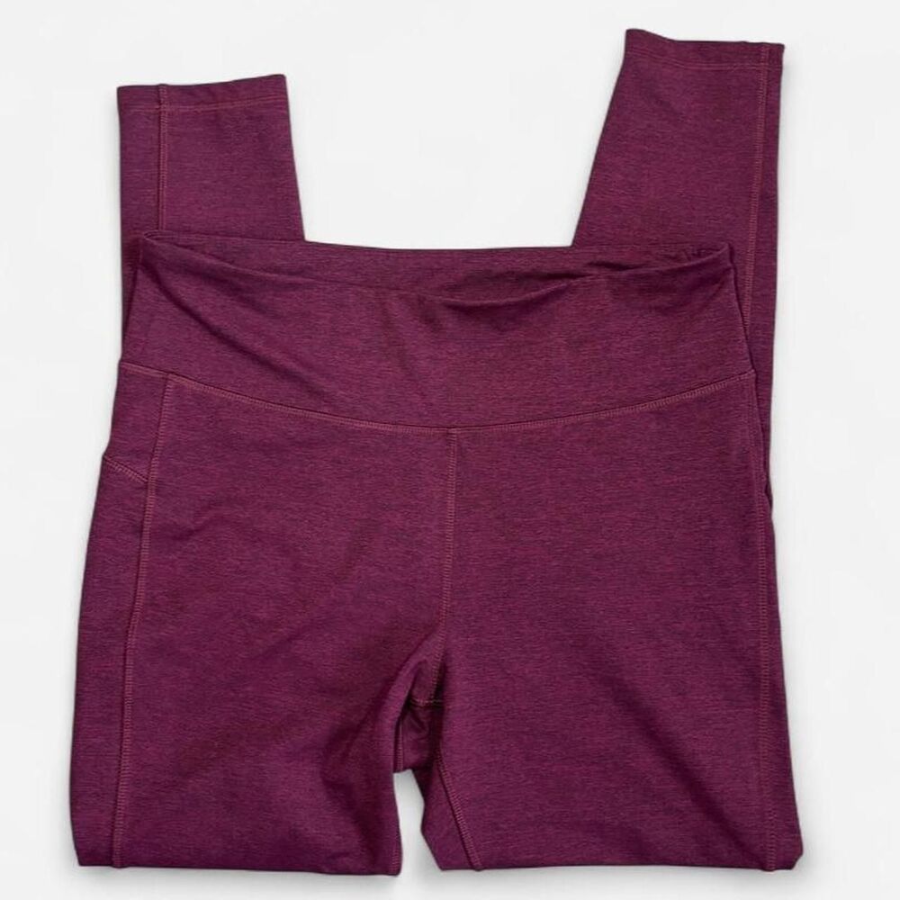 Unbranded Women's Purple and Burgundy Leggings